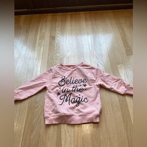 The Ever Co Pink 'Believe in the Magic' Kids Sweatshirt